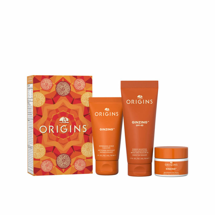 Set de Cosmética Unisex Origins GINZING 3 Piezas