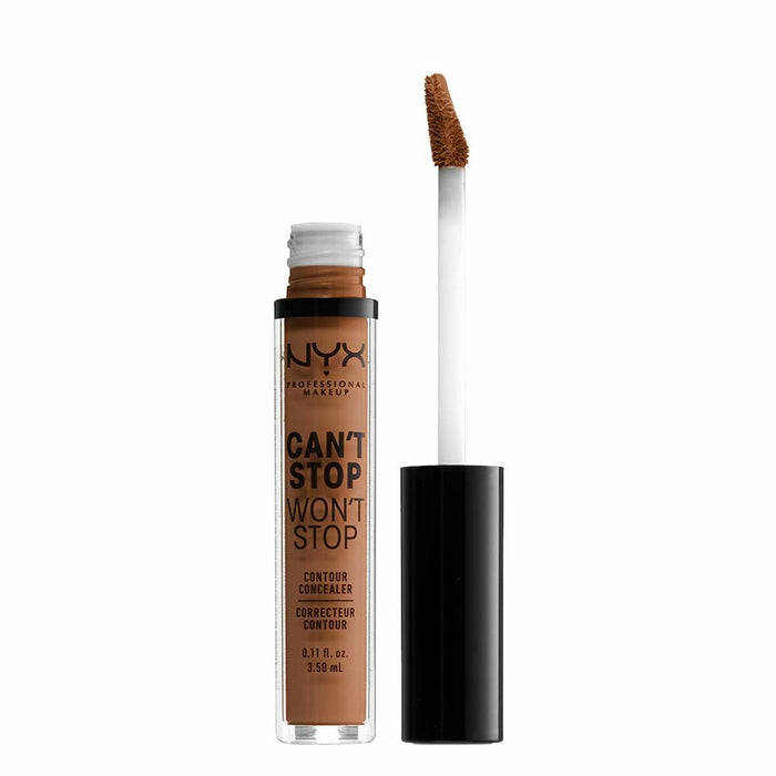 Corrector Líquido NYX Can't Stop Won't Stop Warm caramel 3,5 ml