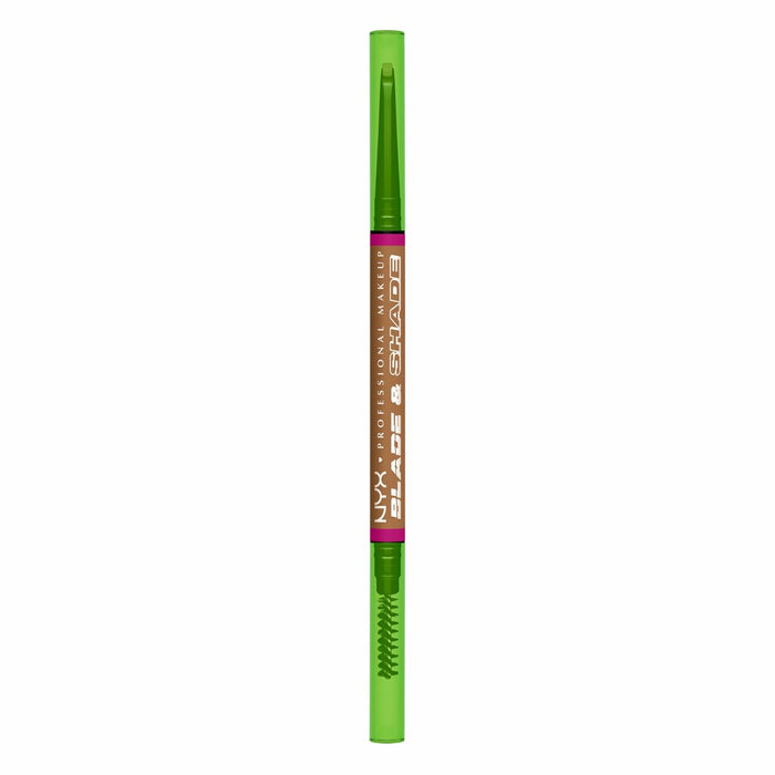 Lápiz de Cejas NYX BLADE & SHADE NANO Nº 01-Ash Blonde