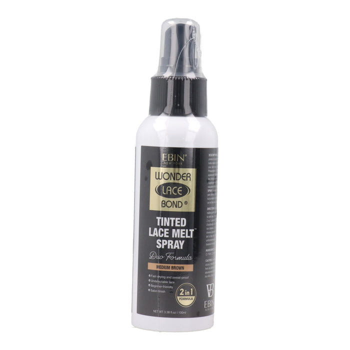 Wig dye Ebin New York Tinted Lace Melt Medium Brown 100 ml