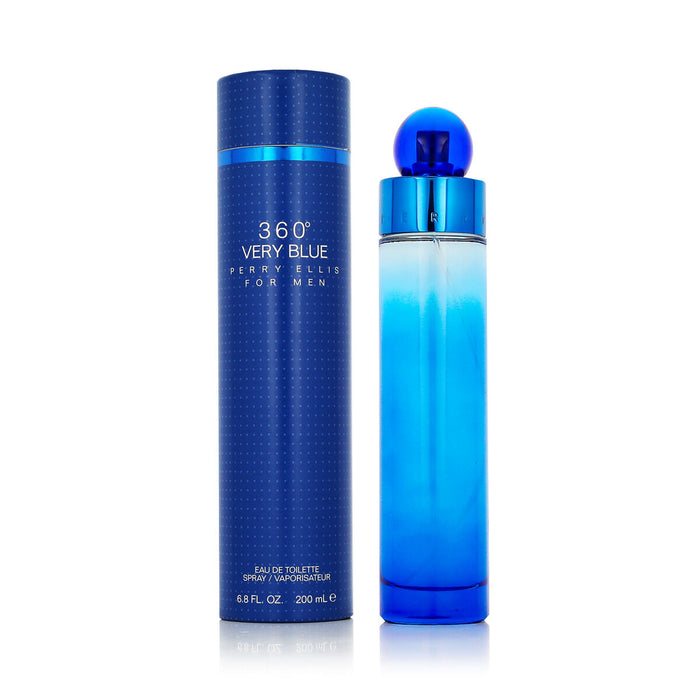 Men's Perfume Perry Ellis 360° Very Blue for Men EDT 200 ml