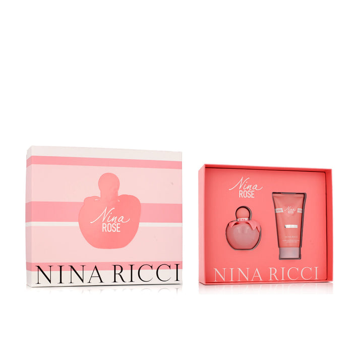 Women's Perfume Set Nina Ricci Nina Rose 2 Pieces