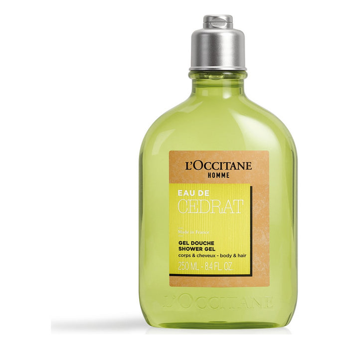 Gel de Ducha L'Occitane En Provence Homme 250 ml Lavanda Pimienta Nuez moscada