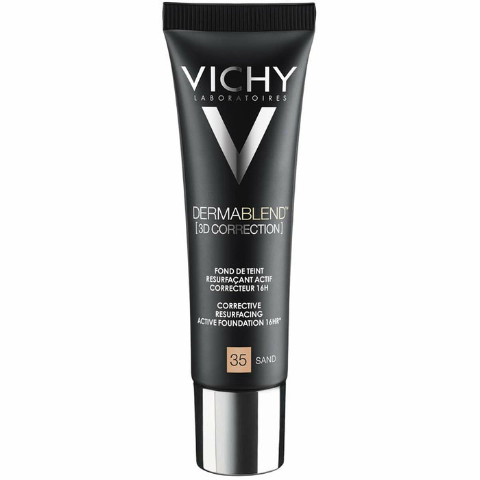 Base de Maquillaje Fluida Vichy Dermablend 3D Correction 30 ml Spf 25 Nº 35 Sand