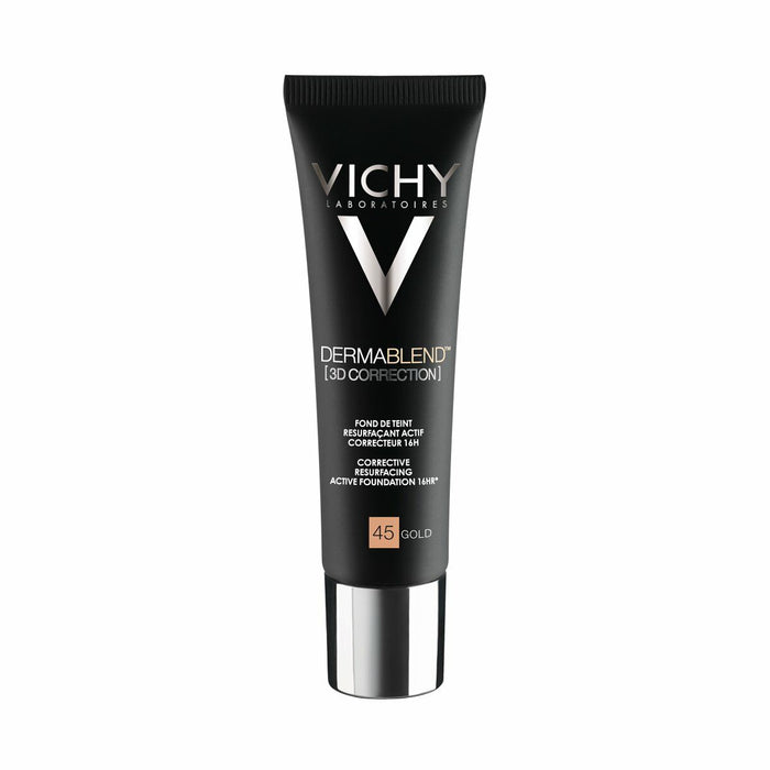 Base de Maquillaje Fluida Vichy Dermablend D Correction 45-gold Nº 45-gold (30 ml)