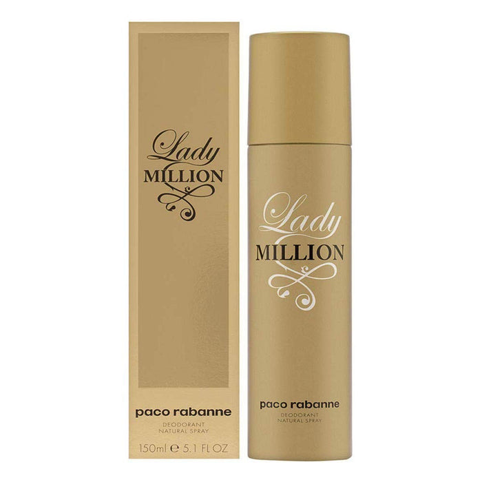 Desodorante Lady Million Paco Rabanne (150 ml)
