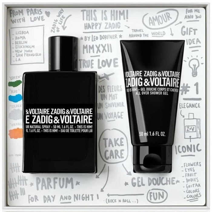 Men's Perfume Set Zadig & Voltaire This is Him 2 Pieces
