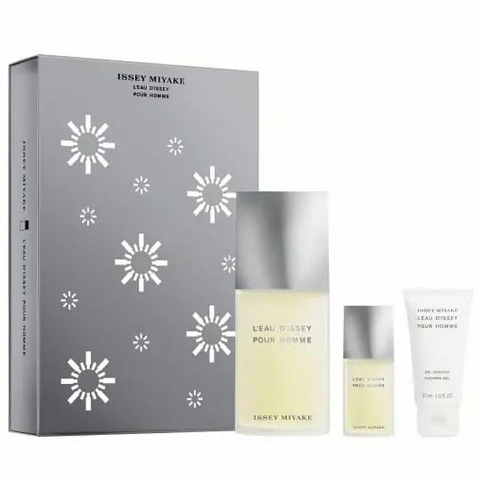 Set de Perfume Mujer Issey Miyake L'Eau d'Issey Pour Homme EDT 3 Piezas