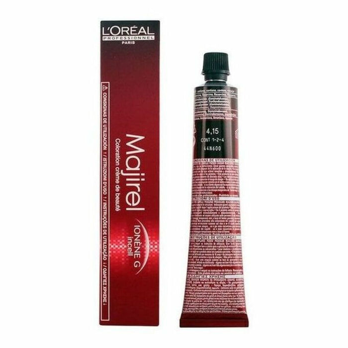Tinte Permanente Majirel L'Oreal Professionnel Paris 0000003486 Nº 4,15 50 ml