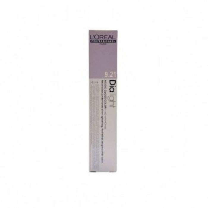Tinte Permanente L'Oreal Professionnel Paris Dia Light Nº 9,21 Sin amoniaco (50 ml)