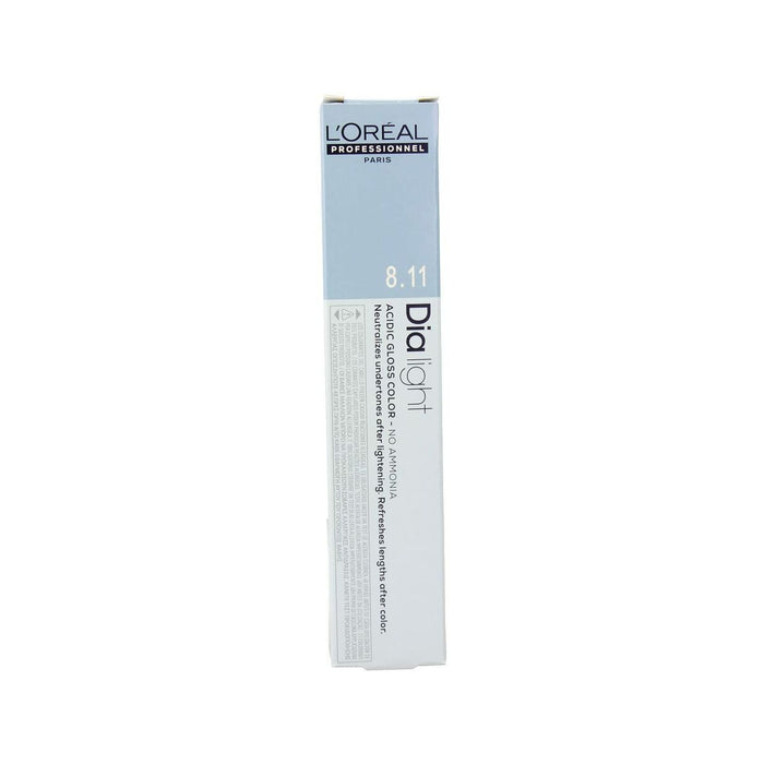 Tinte sin Amoniaco L'Oreal Professionnel Paris Dia Light 8,11 50 ml