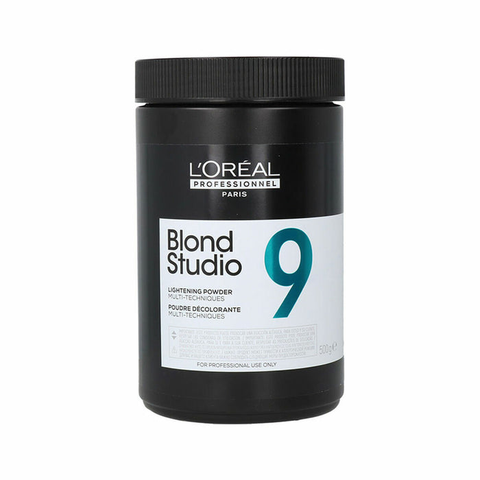 Decolorante L'Oreal Professionnel Paris Blond Studio 9 niveles En polvo 500 g