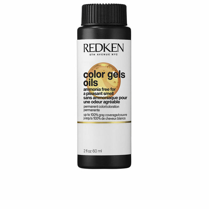 Coloración Permanente Redken COLOR GEL OILS Nº 5GB-5.31 (3 Unidades)