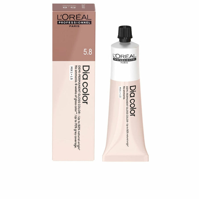 Coloración Semipermanente L'Oreal Professionnel Paris DIA COLOR Nº 7.18 60 ml
