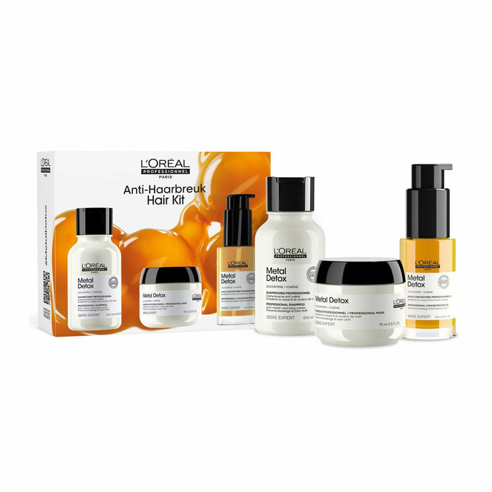 Hair Dressing Set L'Oreal Professionnel Paris METAL DETOX 3 Pieces
