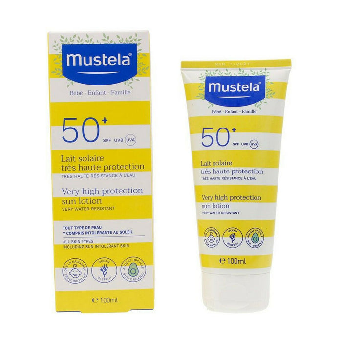 Leche Solar Infantil Mustela 100 ml