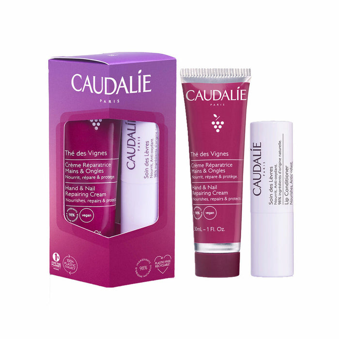Unisex Cosmetic Set Caudalie THÉ DES VIGNES 2 Pieces