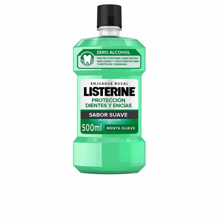 Enjuague Bucal Listerine Encías Sanas y Dientes Fuertes (500 ml)
