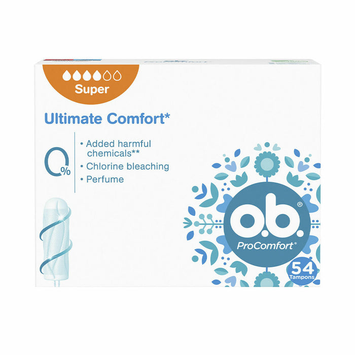 Tampones Super Ob Procomfort Super 54 Unidades