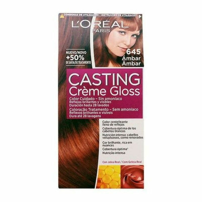 Tinte sin Amoniaco Casting Creme Gloss L'Oreal Make Up Ambar