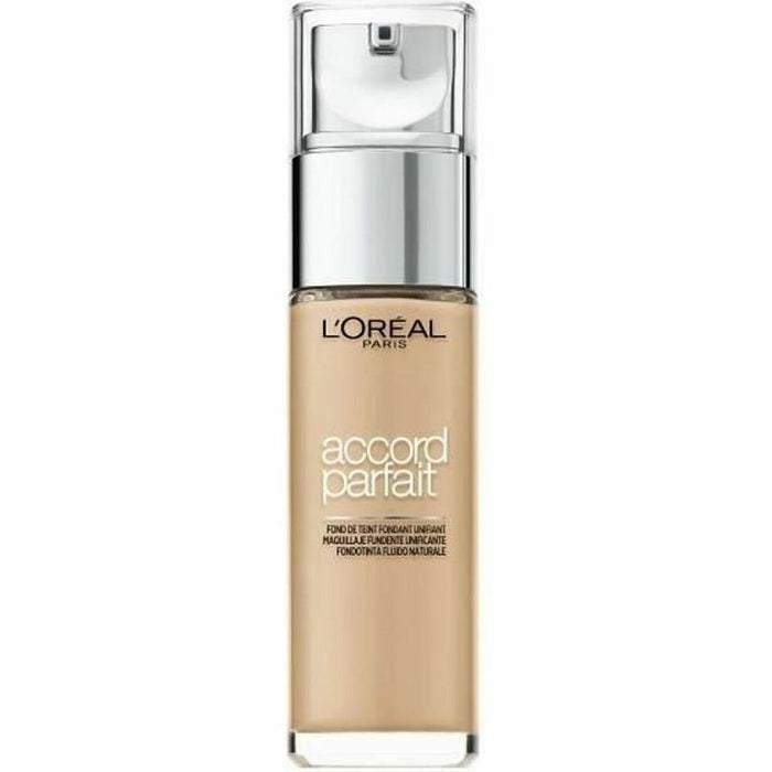 Base de Maquillaje Fluida L'Oreal Make Up Accord Parfait Nº 3.D/W (30 ml)