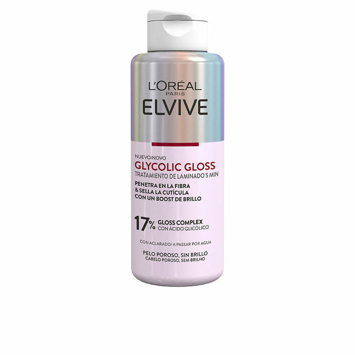 Tratamiento capilar iluminador L'Oreal Make Up Elvive Glycolic Gloss 200 ml