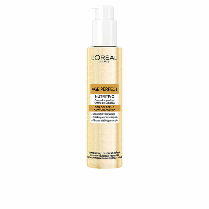 Crema Limpiadora L'Oreal Make Up AGE PERFECT 150 ml