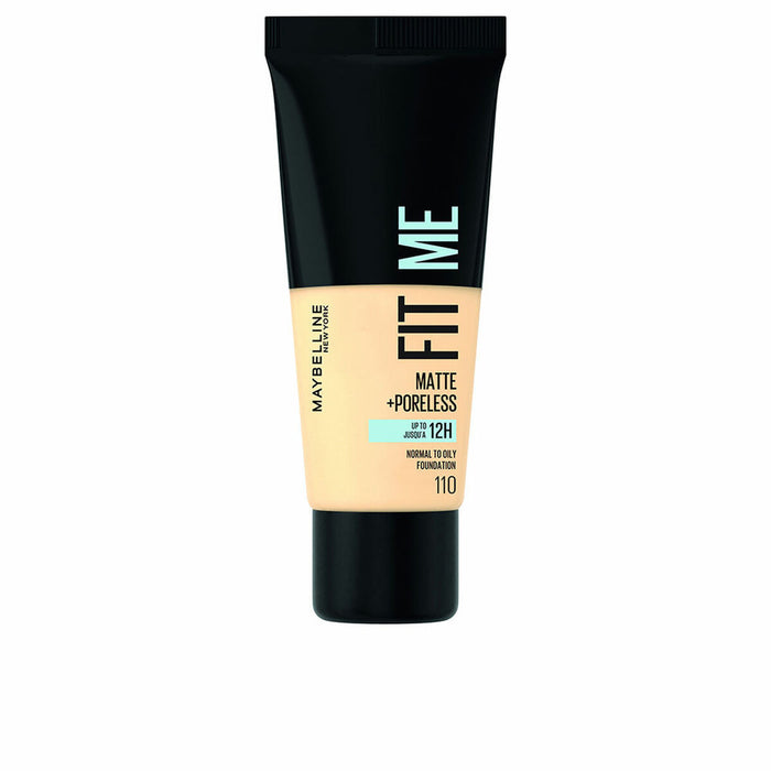 Base de Maquillaje Cremosa Maybelline Fit Me Poreless Nº 110 30 ml