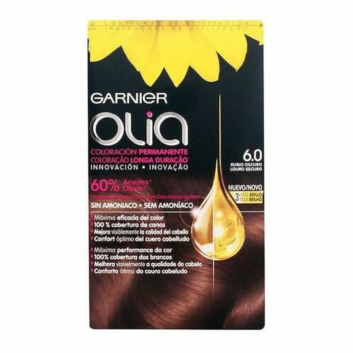Tinte sin Amoniaco Olia Garnier 3600541234871