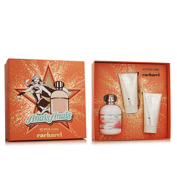 Set de Perfume Mujer Cacharel Anais Anais L'Original Eau de Toilette EDT 2 Piezas