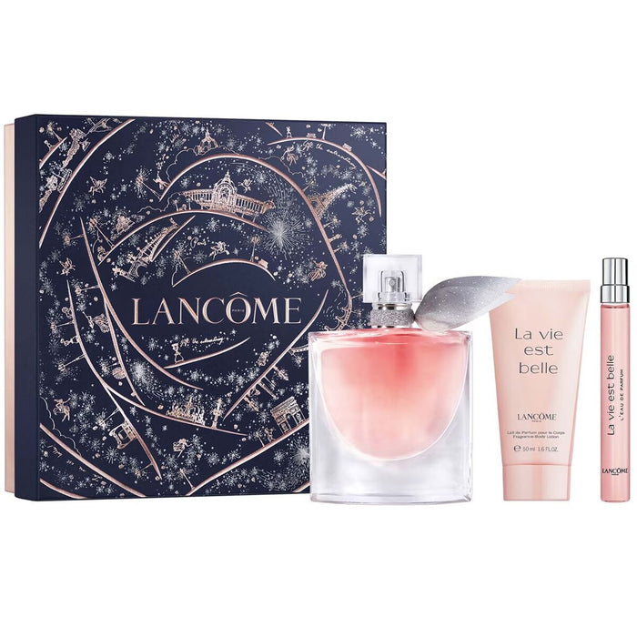 Women's Perfume Set Lancôme La Vie Est Belle EDP 3 Pieces