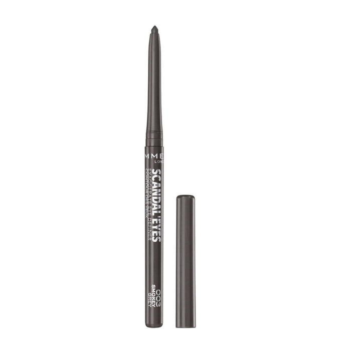 Lápiz de Ojos Rimmel London Scandaleyes Automatic Automático Gris 0,35 g