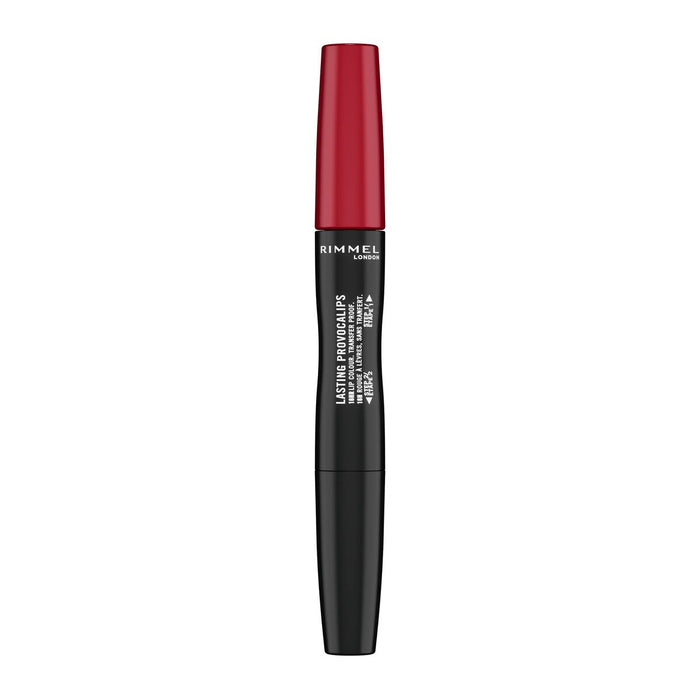 Labial con Brillo Rimmel London Lasting Provocalips Nº 740 Rojo 2,3 ml