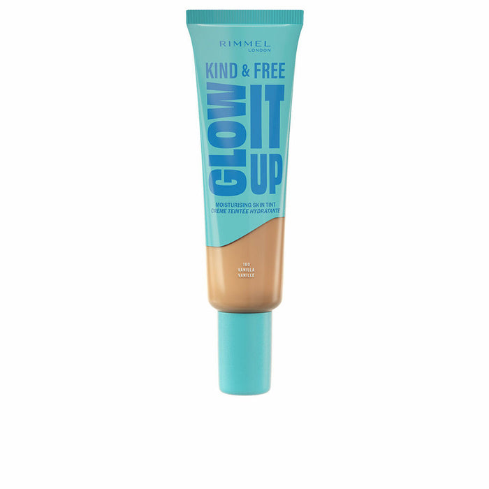 Base de Maquillaje Fluida Rimmel London KIND & FREE Nº 160-Vanilla 30 ml