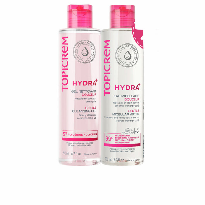 Gel Limpiador Facial Topicrem HYDRA+ 2 Piezas