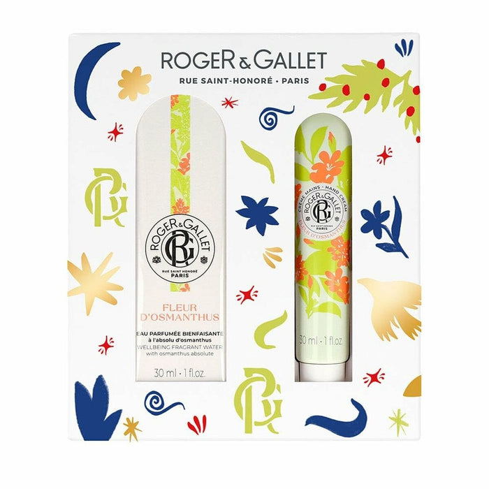 Women's Perfume Set Roger & Gallet FLEUR D'OSMANTHUS 2 Pieces