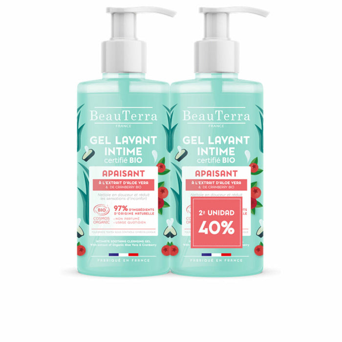 Gel Íntimo Beauterra BIO BEAUTERRA 500 ml 2 Unidades