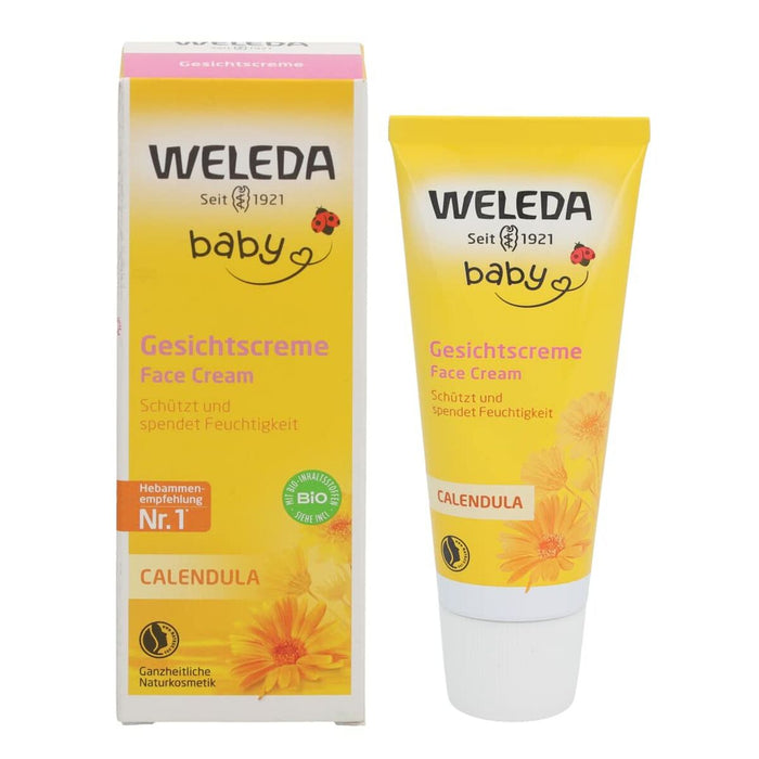 Crema Facial Hidratante para Bebés Weleda Baby Calendula 50 ml