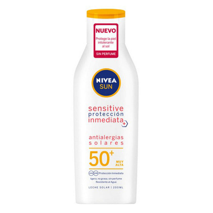 Protector Antialergias Solares Sensitive Nivea (200 ml) 50+ (200 ml)