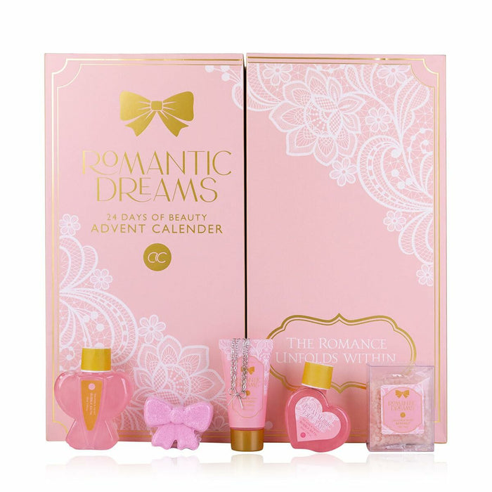 Women's Cosmetics Set Accentra Romantic Dreams Advent Calendar