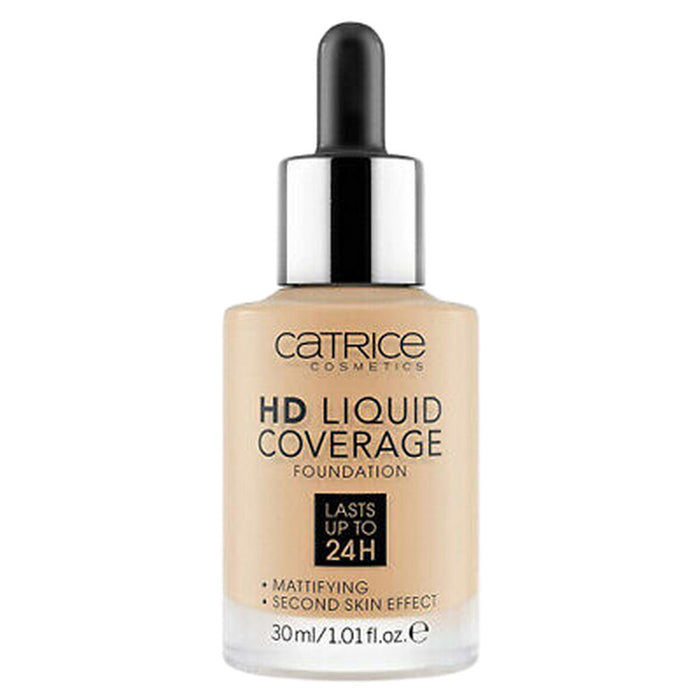 Liquid Make Up Base Catrice HD Liquid Coverage Nº 032 Nude beige 30 ml