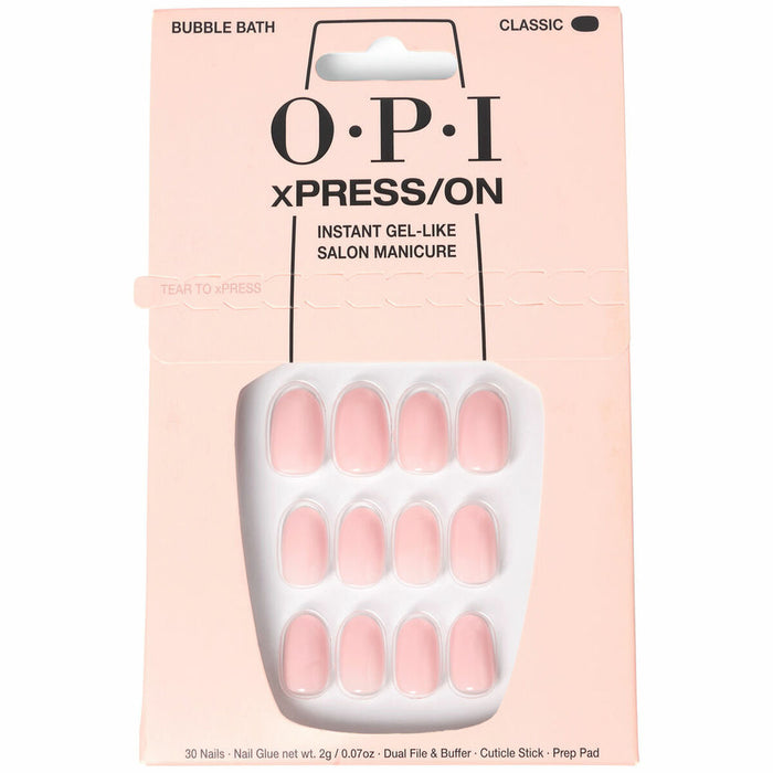 False nails Opi #Bubble Bath Bubble Bath 30 Pieces