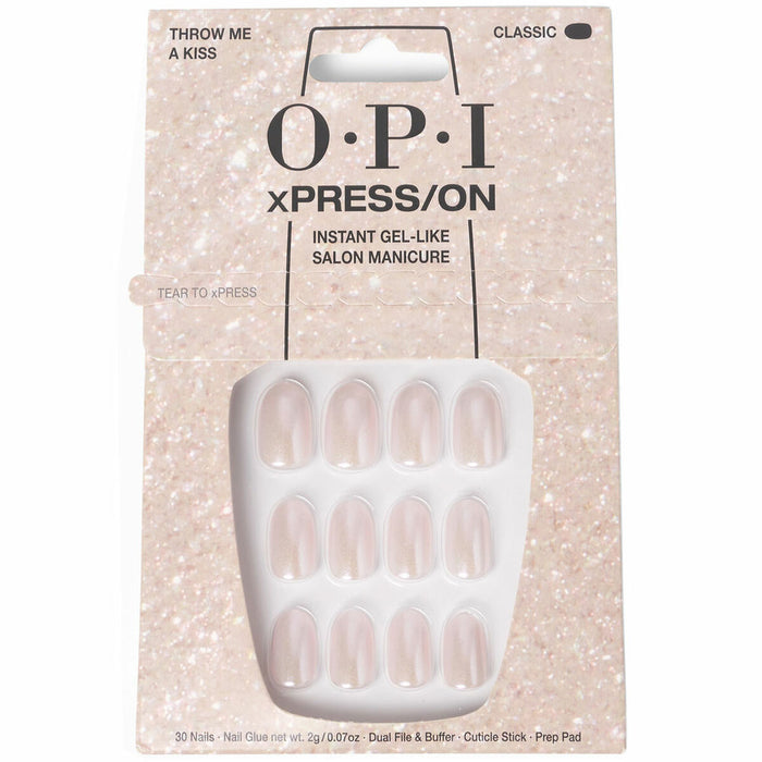 Uñas Postizas Opi #Throw Me a Kiss 30 piezas