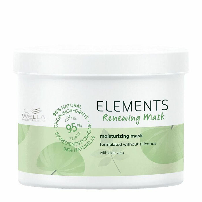 Mascarilla Regeneradora de Puntas Wella Elements (500 ml)