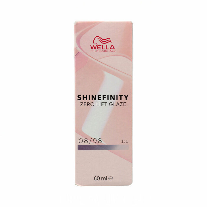 Coloración Permanente Wella Shinefinity color Nº 08/98 (60 ml)