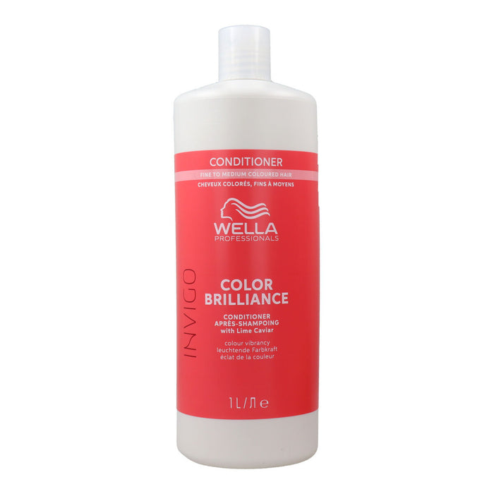 Acondicionador Revitalizante Wella Invigo Color Brilliance Cabello fino 1 L
