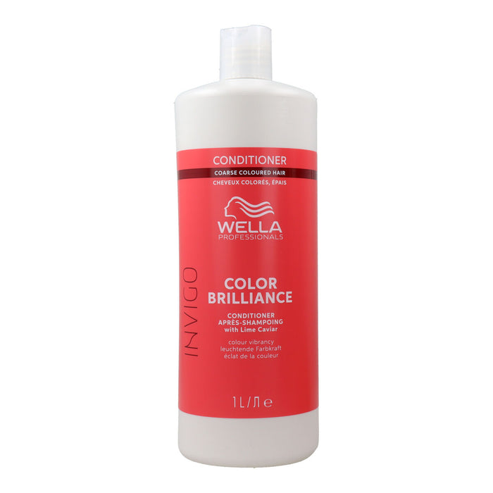 Acondicionador Revitalizante Wella Invigo Color Brilliance Cabello grueso 1 L