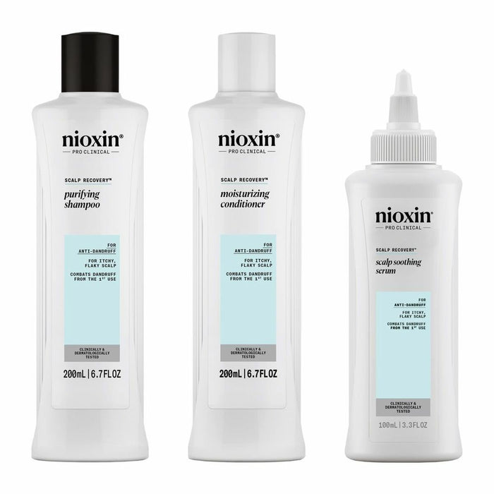 Set de Peluquería Nioxin SCALP RECOVERY (3 Unidades)