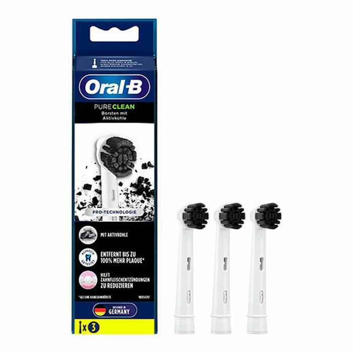 Cabezal de Recambio Braun Oral-B PureClean (3 Unidades)