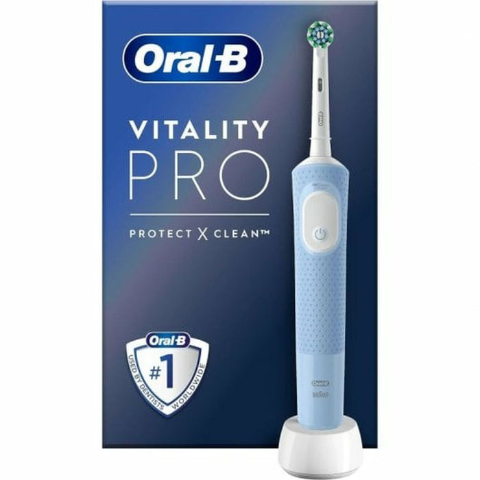 Cepillo de Dientes Eléctrico Braun CEP DENTAL VPRO BL Azul Blanco/Gris